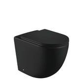 COCO Matte White Or Matte Black Wall-Faced Toilet Suite